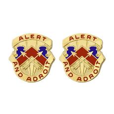 49th ADA (Air Defense Artillery) Group Unit Crest (Alert and Adroit)